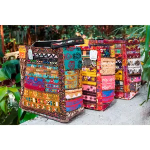 HANDCRAFTED EMBROIDERED LARGE BAGS