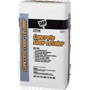 Dap 10416 25 lbs. Concrete Floor Leveler - Gray Dap 10416 25 lbs. Concrete Floor Leveler - Gray