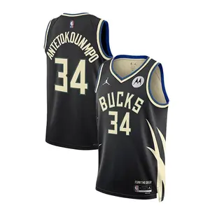Jordan 2022 Statement Edition Giannis Antetokounmpo Milwaukee Bucks Swingman Jersey