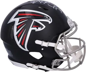 Michael Penix Jr. Atlanta Falcons Autographed Speed Authentic Helmet - Fanatics Authentic Certified