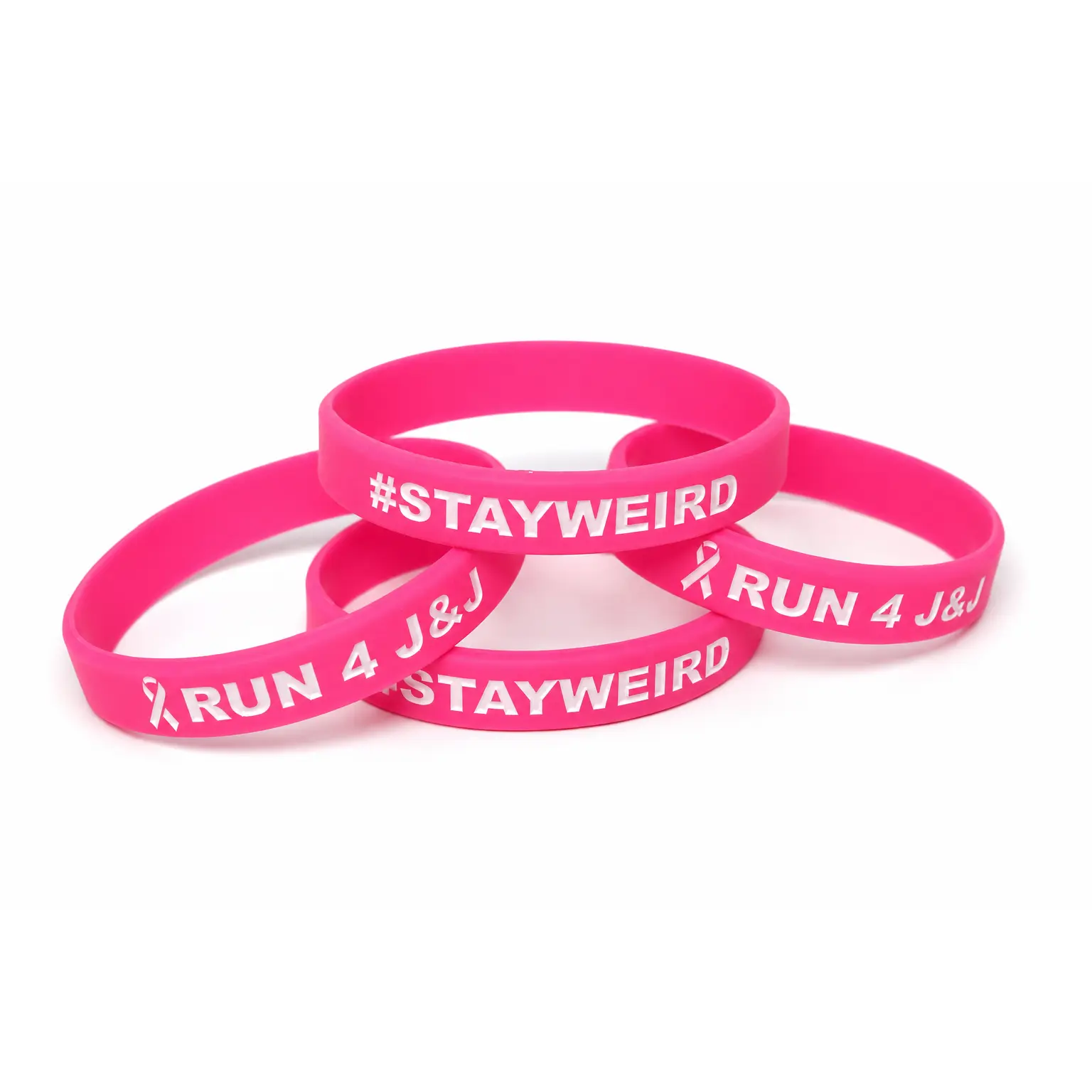 100 Miles x STAY WEIRD Wristband