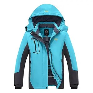 Women's Mountain Waterproof Ski Jacket Windproof Rain Jacket Winter Warm Hooded Coat  giftideas christmasgift
