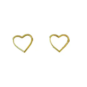 Love Heart Stud Earrings for Women