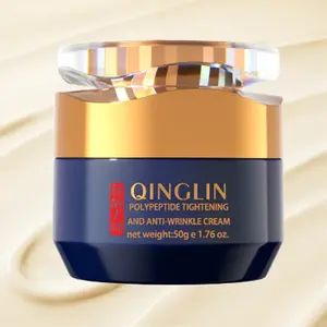 QINGLIN Anti-wrinkle and anti-aging cream 50g | peptide + sodium hyaluronate | Smoothes wrinkles, tightens skin, 24-hour moisturizing, non-greasy