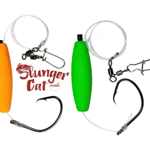 Slunger Cat Outdoors Float Rig Leader for Anchoring and Stationary Fishing