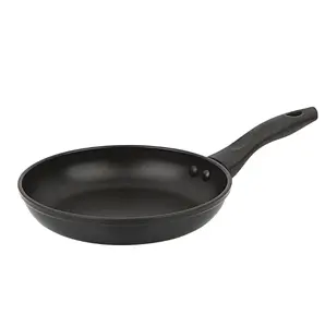 Non-Stick Aluminum Skillet Black Dishwasher Safe, 14.57 x 8.00 x 1.57 Inches