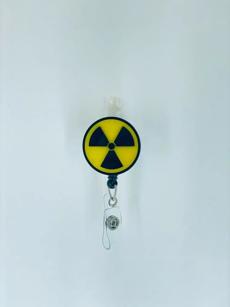 Radioactive Symbol Badge Reel