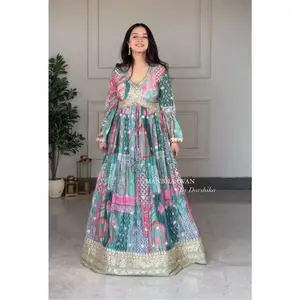 Anarkali Indian Readymade Party Dress
