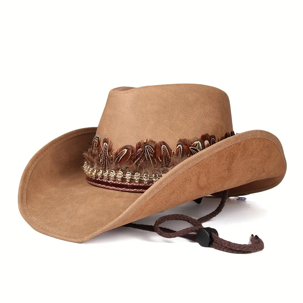 Western Longhorn Skull Distressed Baseball Cap Boho Cowgirl Hat Boutique Western Longhorn Cow Floral Skull Hand Burned Custom Wide Brim  main image 4