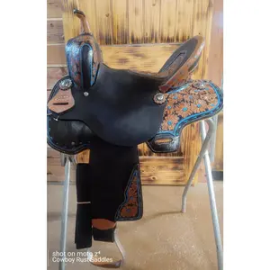 WILD O WEST BLACK 14" SADDLE