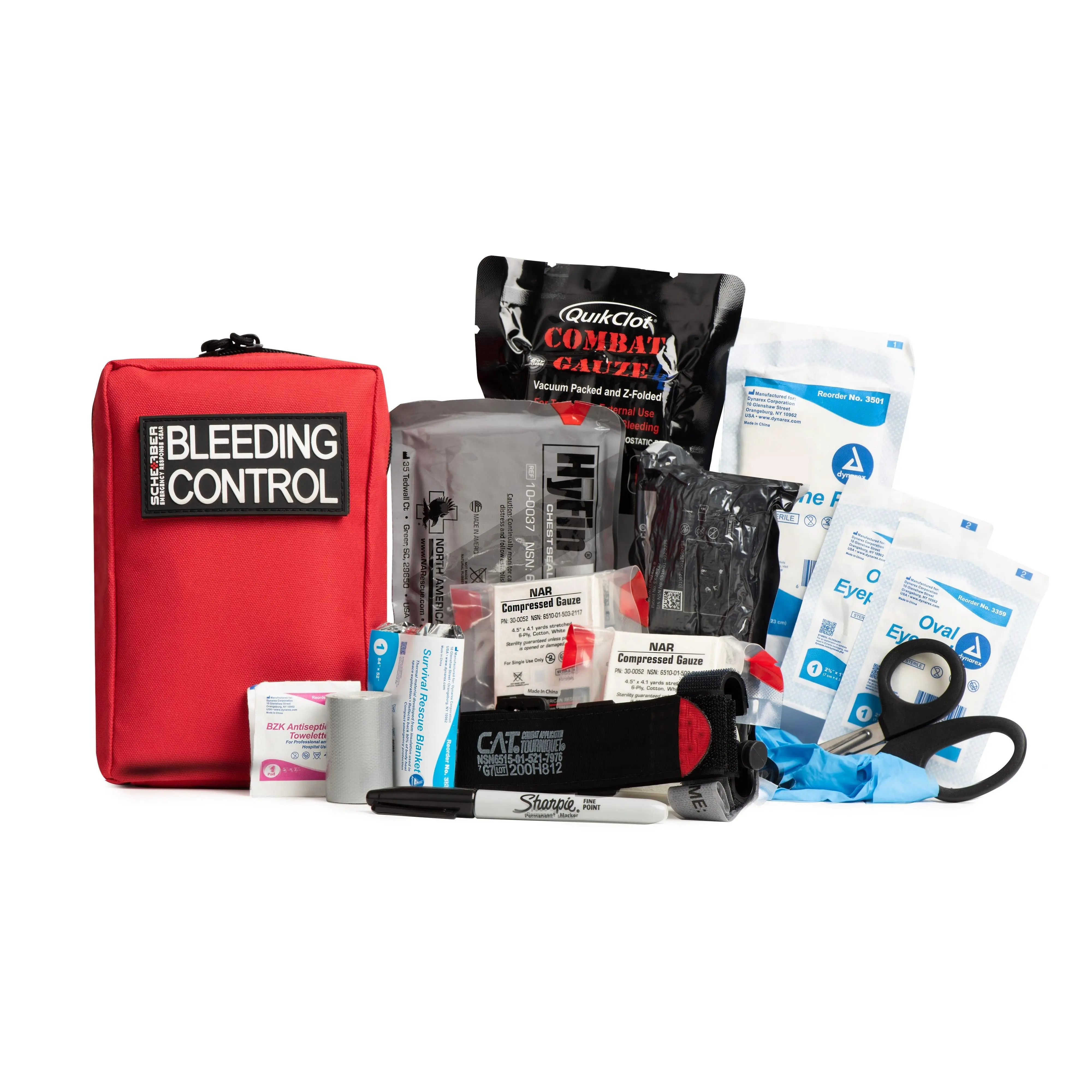 Scherber Public Access Bleeding Control Kit | Trauma Equipment, First Aid Supplies | Advanced+