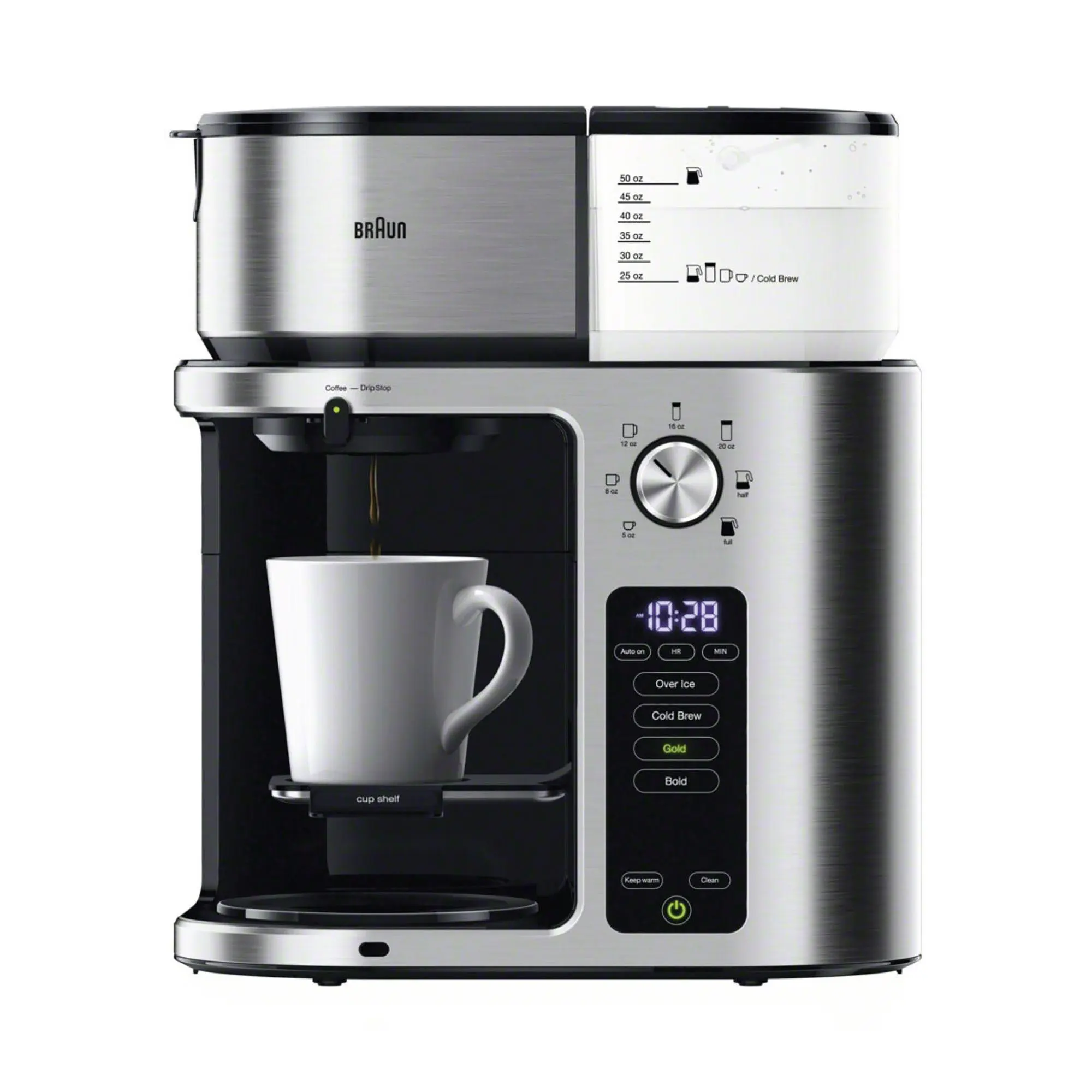 Braun Multiserve Plus 10-Cup Drip Coffee Maker Braun Multiserve Plus 10-Cup Drip Coffee Maker