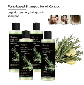 Organic Rosemary Hair Growth Shampoo, Natural Rosemary, Plant-based Shampoo for Oil Control, Nourishment, Moisturization, Repair, Volume, and Refreshing Feeling Cleanser Conditioner