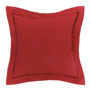 C&F Home Scarlet Flange Pillow