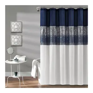 Night Sky Shower Curtain 72" x 84" by Lush Decor