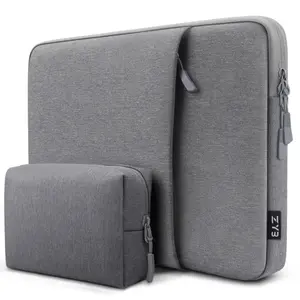 Laptop Sleeve Case with Accessory Bag, Protective Water Resistant NoteBook Case Bag for MacBook Air 13/15, MacBook Pro 13/14/15/16 and 13" 14" 15" 16" HP Dell Acer Asus Chromebook Laptop