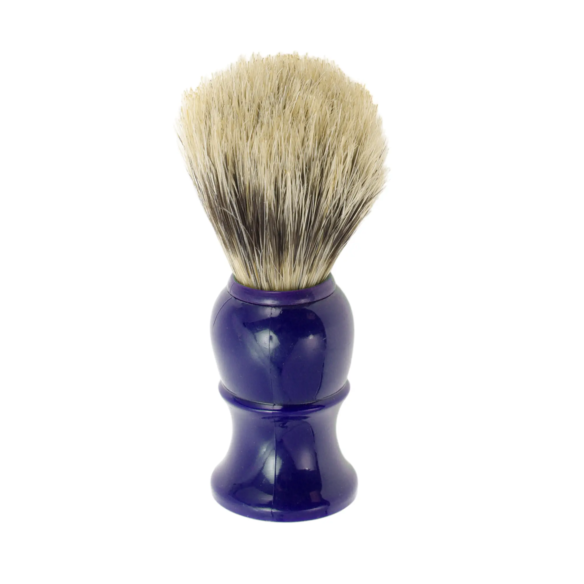 VOCOSTE Durable Shaving Brush for Men Barber Shaving Tool 3.94"x1.3" Blue 1 Pc