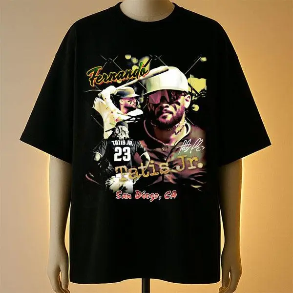 Fernando Tatis Jr Bootleg T-Shirt, Retro San Diego Outfield Graphic Tee