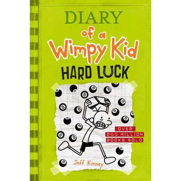 USED Book - Hard Luck (Diary of a Wimpy Kid #8) by Kinney, Jeff (Hardcover) - english