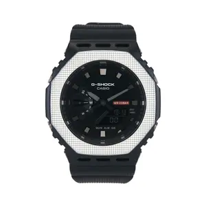 G-Shock G Steel Modern Industrial Gm2100 Series Watchin Black & Silver