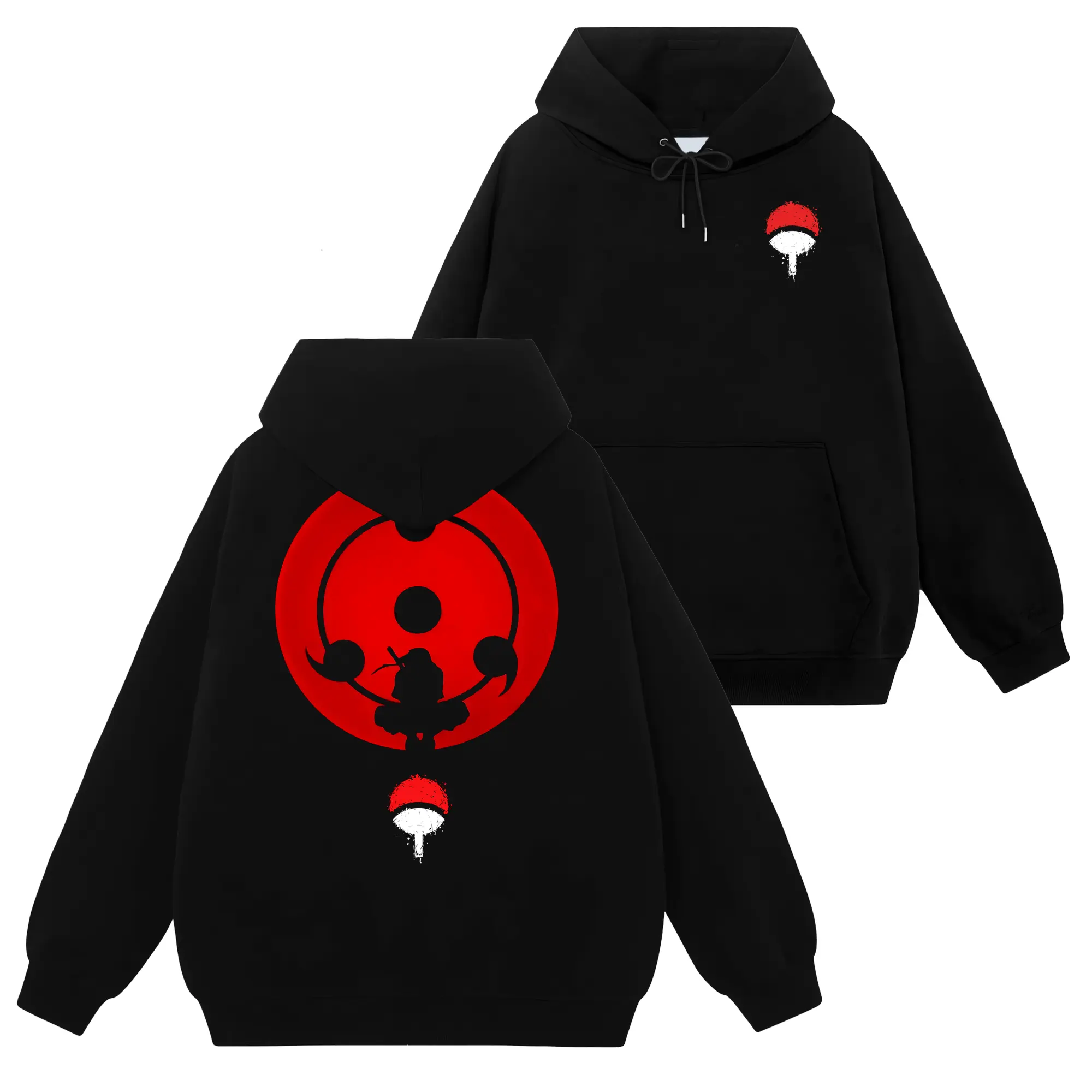 [Uchiha Fashion] Limited Itachi Uchiha - Naruto Shippuden #48 Hoodie T-Shirt Sweatshirt, Retro Vintage Unisex Graphic 90s Cotton, Gift For Wibu, Anime Manga Y2K Streetwear