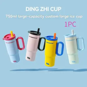 High-End Twilight Ice King Cup, 316 Stainless Steel Insulated Car Cup, Large Capacity Cold Water Bottle, Stylish and Durable Design