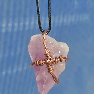 Amethyst Crystal Neckace