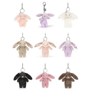 Jellycat Bunny Keyrings Plush – Mini Soft Toy Bag Charm for Kids & Girls | Perfect Gift for Kids & Collectors