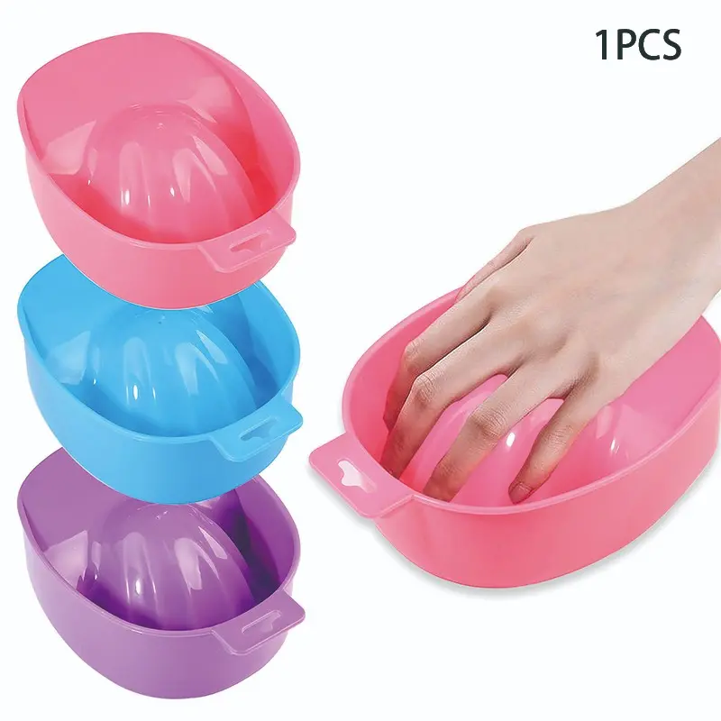 Nail Soaking Bowl Hand Soap Bowl DIY Nail Tools At Home Manicure Professional Manicure Care Kit Compact Portable Nail Salon Accessories