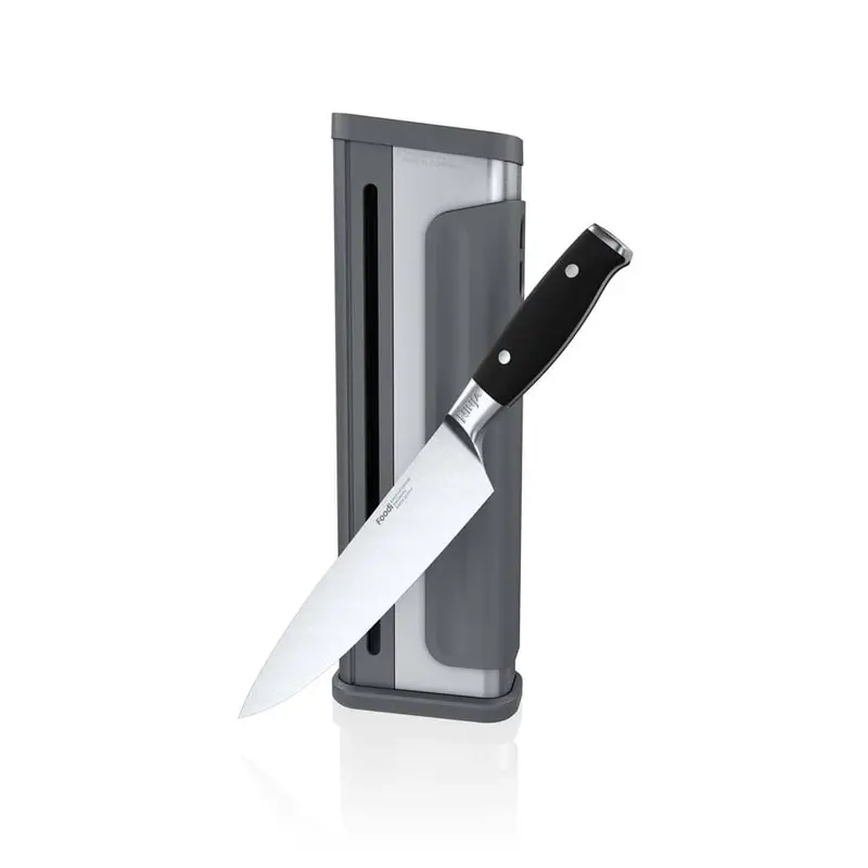 Ninja Foodi NeverDull Premium Chef Knife and Sharpener System Featuring German Steel Blade Knife - K32502