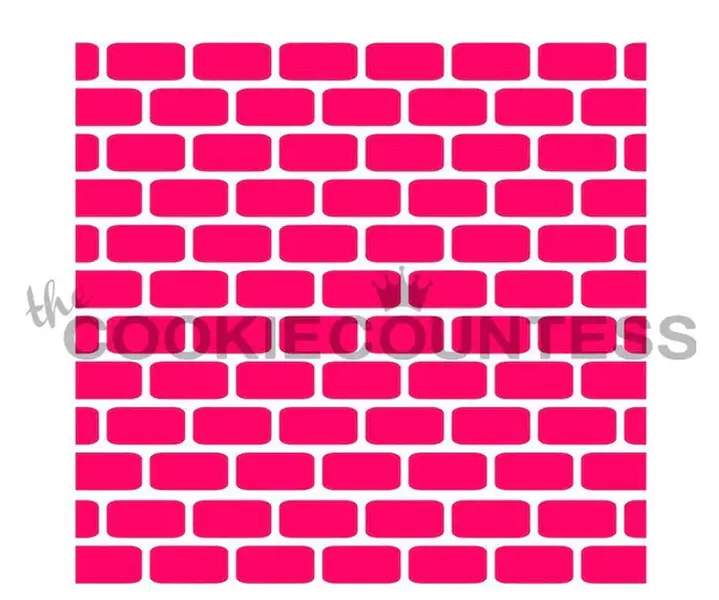 Brick Wall Stencil