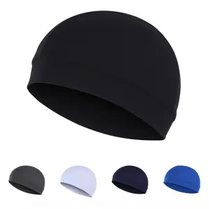 Caps for Men Women,Lightweight Beanie Sleep Hats Breathable Helmet Liner,Summer Cycling Cap — Windproof & Sun-Protective Sports Hat | Breathable Outdoor Headwear | Bicycle & Motorcycle Helmet Liner