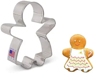 Gingerbread Girl Cookie Cutter 3 3/4"