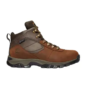 Men's Timberland Mt. Maddsen Mid Waterproof Hiking Boot Dark Brown (TB12730R 242)