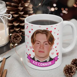 Kit Connor Cute  Gift, 11oz and 15oz Coffee/Tea , Kit Connor Ceramic Mug, Cool Funny Kit Connor  #175