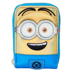 Despicable Me Minions Cosplay Accordion Zip Around Wallet