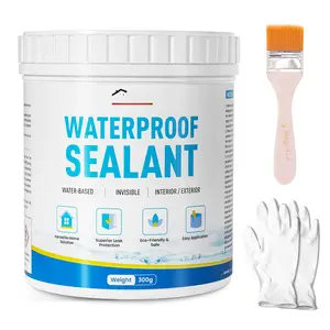 Invisible Liquid  Adhesive, Water-Based Transparent  Agent, Anti-Leakage  Sealant, Indoor & Outdoor  Coating (10.5oz)