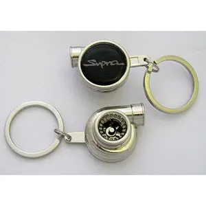 Spinning Turbo Keychain - Supra Logo