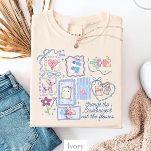 ABA T-shirt, ABA Therapy tee, ABA Therapy Shirt crewneck, 100% Cotton, For RBT, BCBA, Therapist