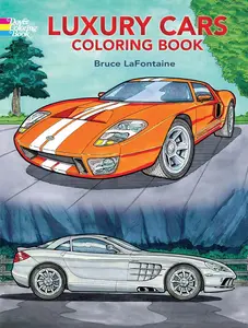 USED-Luxury Cars Coloring Book by LaFontaine, Bruce (Paperback)