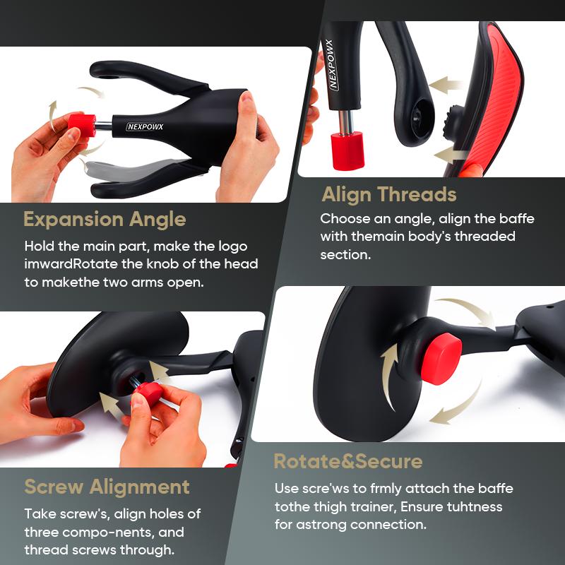 Nexpowx Kegel Exercise Equipment, Pelvic Floor Trainer, Thigh Trainer, Leg Exercise Equipment, Home Fitness Equipment, Suitable for Men and Women, Gift for Him & Her Nexpowx Kegel Exercise Equipment, Pelvic Floor Trainer, Thigh Trainer, Leg Exercise Equipment, Home Fitness Equipment, Suitable for Men and Women, Gift for Him & Her