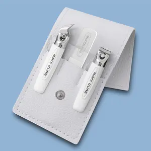 3-Piece German Nail Clipper Set, High-End Men & Women Nail Clippers, Home Use Pedicure Tools, Professional Grade Nail Trimmers