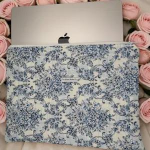 Blue Lace  Laptop Sleeve