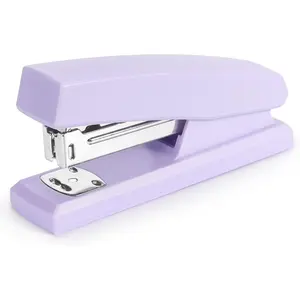 Tamaki Purple Office Stapler, 80 Staples, 20-Sheet Capacity, Modern Style