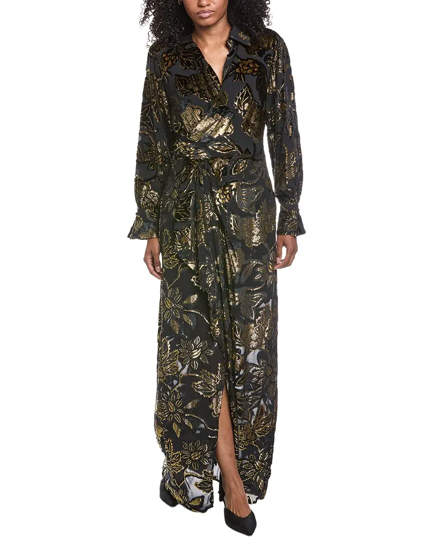 SIMKHAI Marzia Draped Front Gown