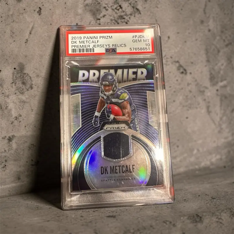 Dk Metcalf PSA 10 Graded Trading Card Slab
