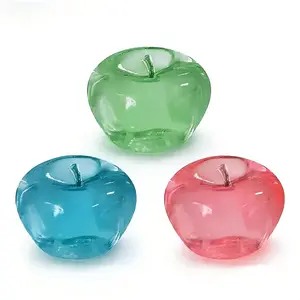 2pcs squishy  Apple, Round, Soft Squeeze Stress Relief Set for Adults & Kids, Super Slow Rising Mochi Sensory Toy, Sensory Stress Reliever, Anxiety Calming Fidget Pack, Birthday Party Idea for Children, Decompression Squeeze