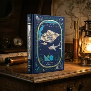 Luxury Leather Bound 20,000 Leagues Under the Sea - Jules Verne Collector Edition