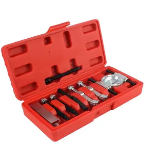 Bearing Separator and Puller Set Bearing Removal Tool Set Professional with Red Case Tool Box Bearing Separator Car Repair Tool Kit 9Pcs