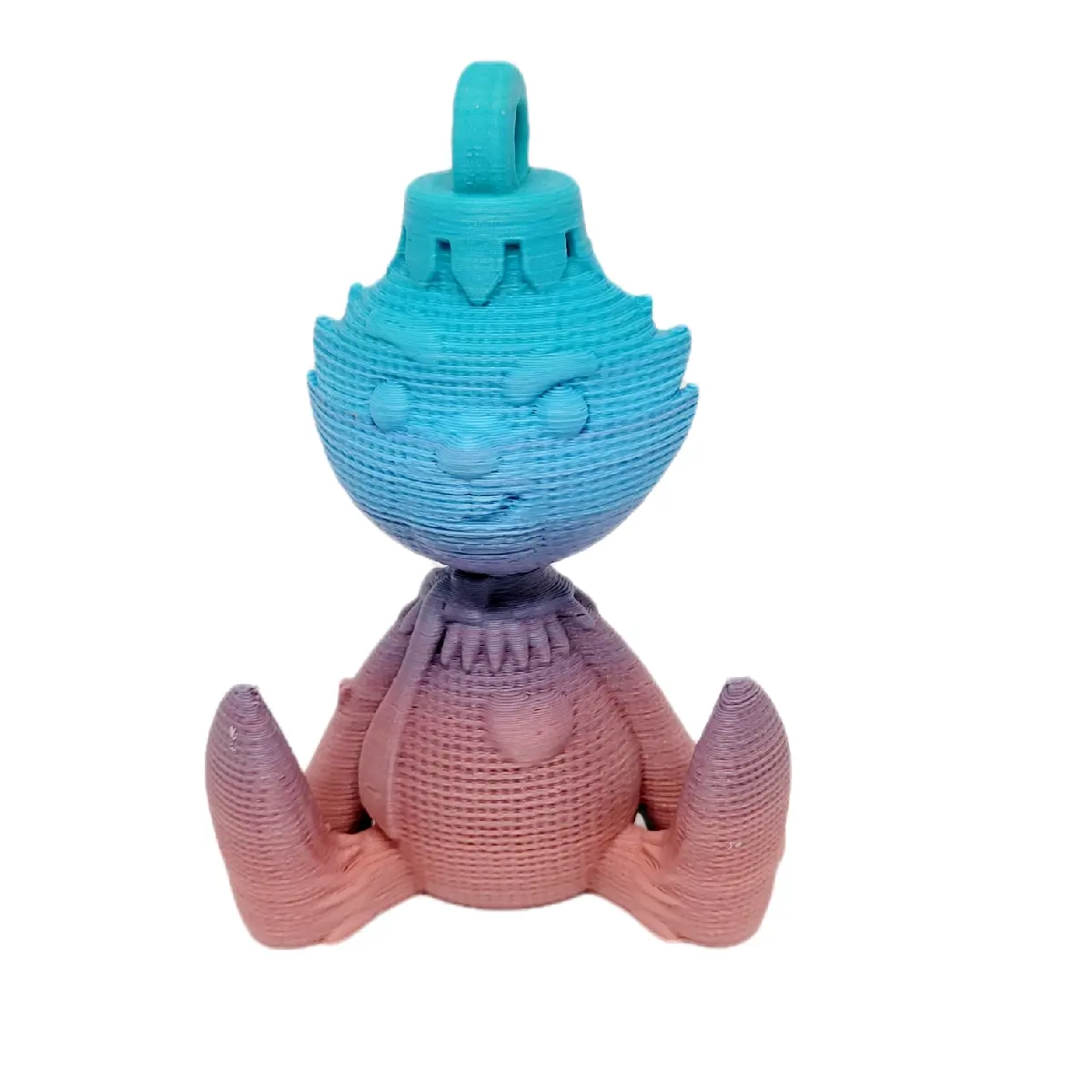 3D Printed Grouchy Christmas Ornament